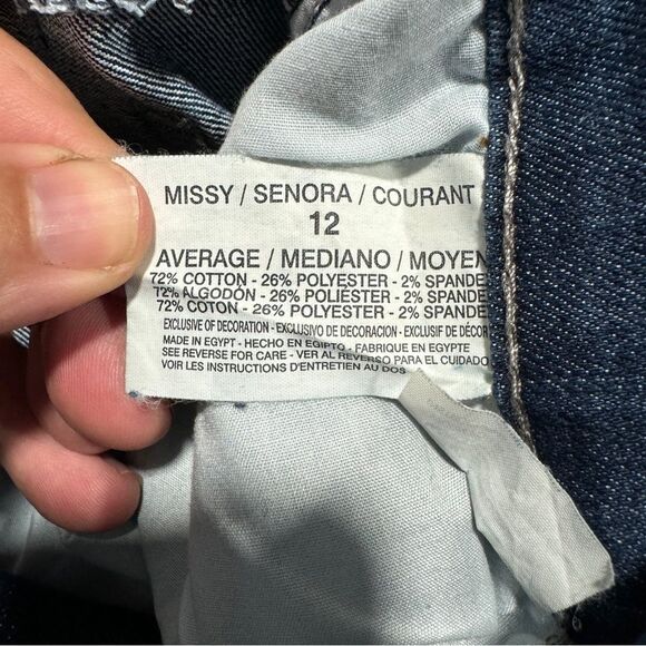 Gloria Vanderbilt Women’s jeans Size 12 # D232 - Picture 6 of 7